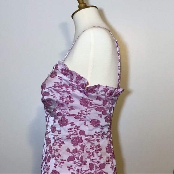 Revolve Likely Jacquard Floral Ruffle Romper - Picture 5 of 14